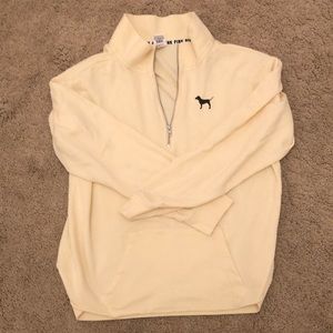 I/4 zip lightweight Pink sweatshirt